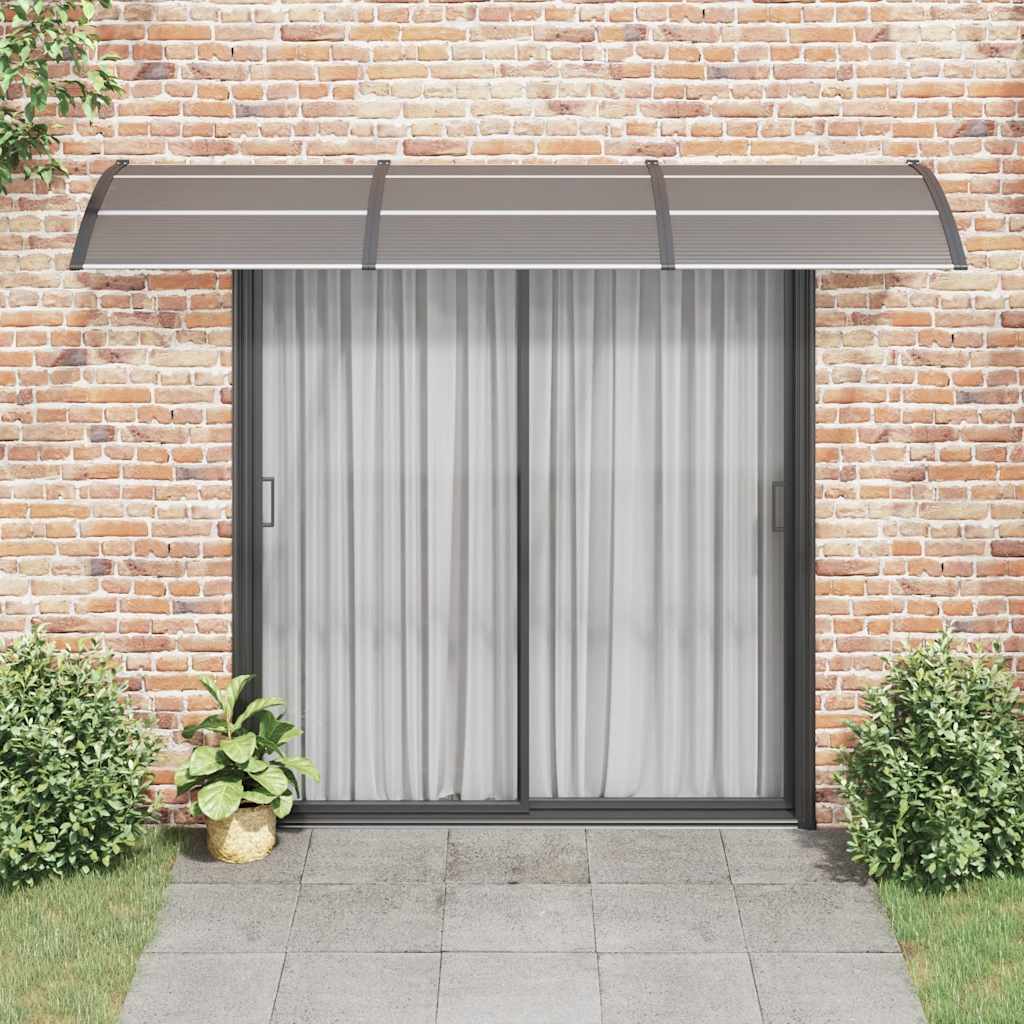 8720845680237_g_en_hd_1 vidaXL Door Canopy Black 300x75 cm Polycarbonate - Image 3