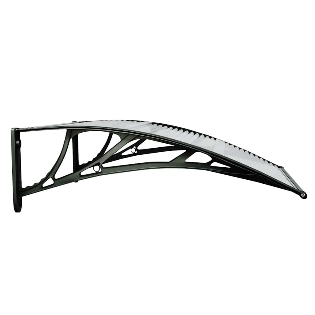 8720845680244_g_en_hd_3 vidaXL Door Canopy Black and Transparent 80x75 cm Polycarbonate - Image 5