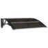 vidaXL Door Canopy Black 80x75 cm Polycarbonate - Image 2
