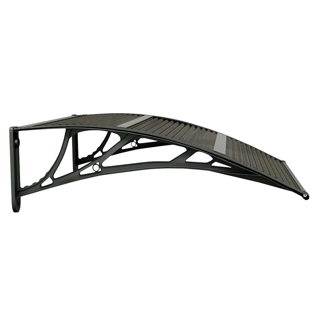 8720845680268_g_en_hd_3 vidaXL Door Canopy Black 80x75 cm Polycarbonate - Image 5