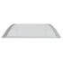 vidaXL Door Canopy Grey and Transparent 100x75 cm Polycarbonate - Image 4