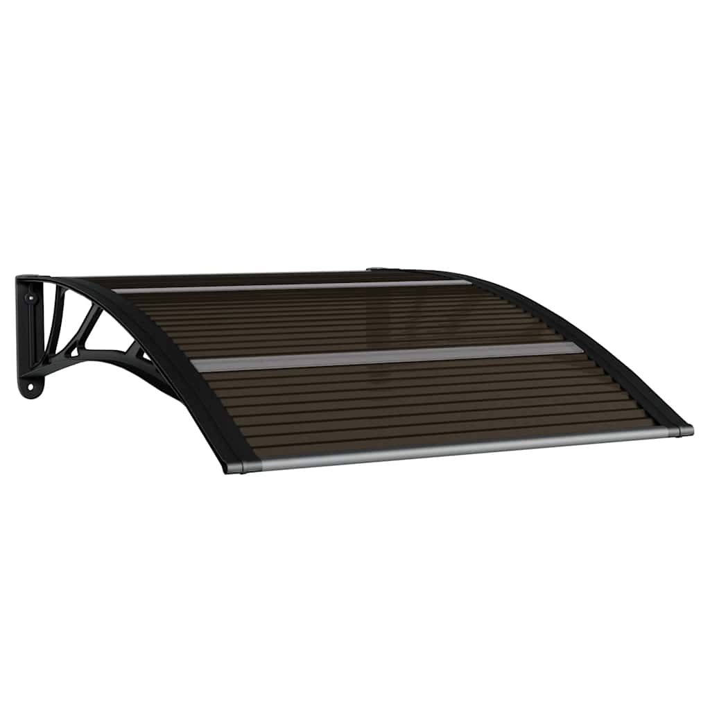 8720845680299_a_en_hd_1 vidaXL Door Canopy Black 100x80 cm Polycarbonate - Image 2