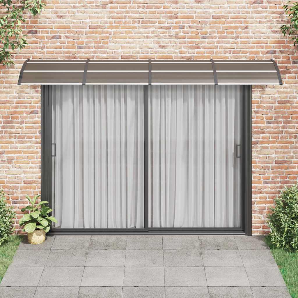 8720845680305_g_en_hd_1 vidaXL Door Canopy Black and Transparent 350x75 cm Polycarbonate - Image 3