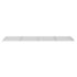 vidaXL Door Canopy Grey and Transparent 350x80 cm Polycarbonate - Image 4