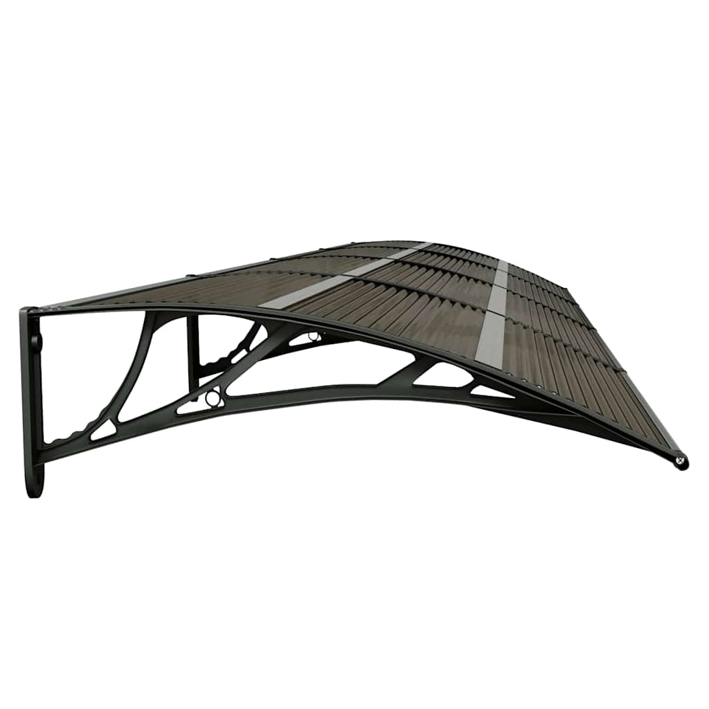 8720845680329_g_en_hd_2 vidaXL Door Canopy Black 350x75 cm Polycarbonate - Image 4