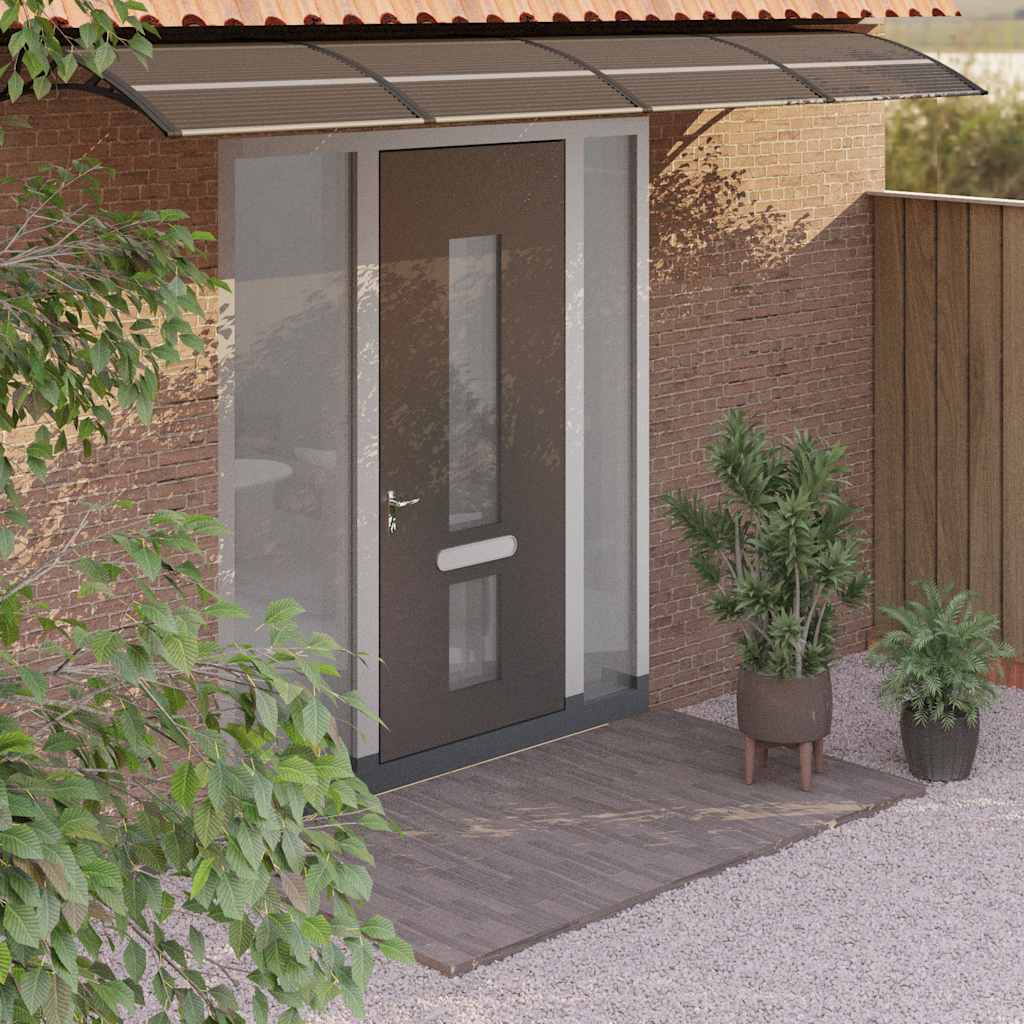 8720845680329_m_en_hd_1 vidaXL Door Canopy Black 350x75 cm Polycarbonate - Image 1