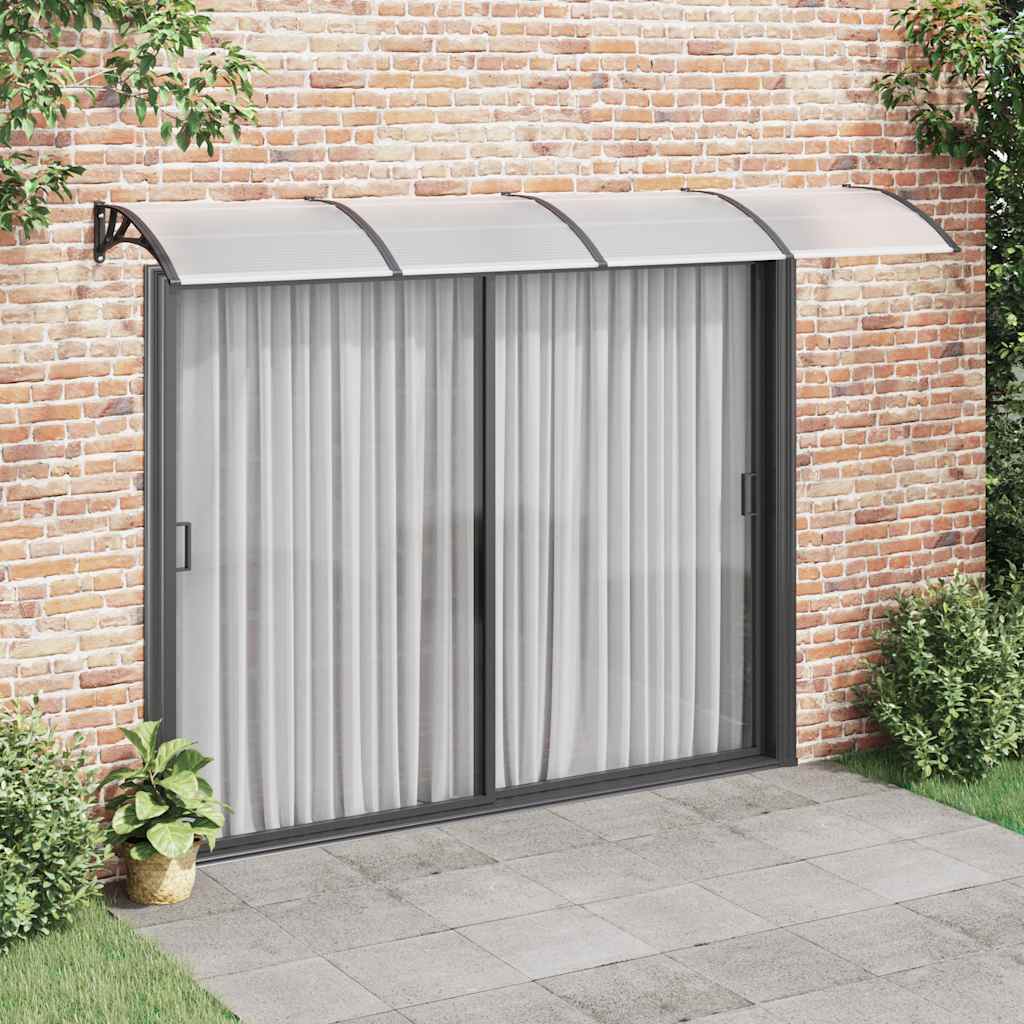 8720845680336_m_en_hd_1 vidaXL Door Canopy Black 350x100 cm Polycarbonate - Image 1