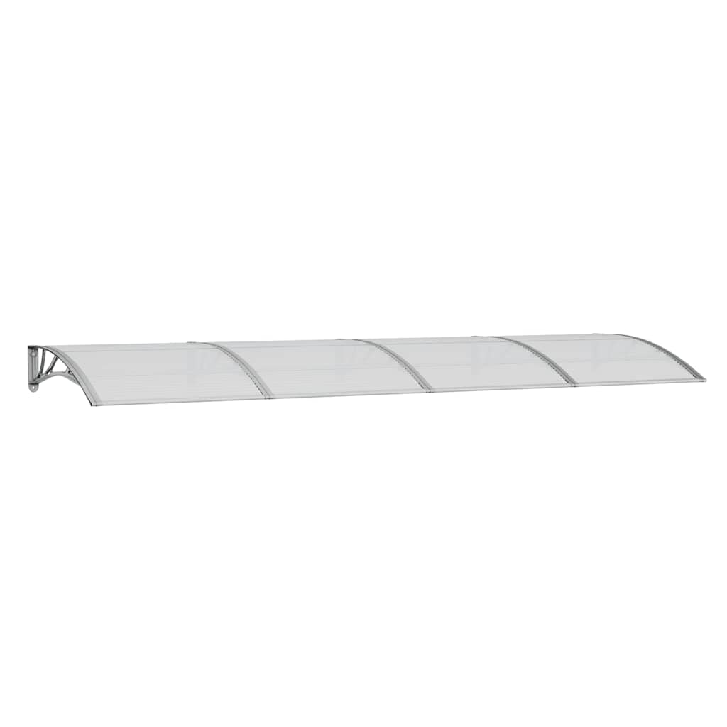 8720845680343_a_en_hd_1 vidaXL Door Canopy Grey 350x100 cm Polycarbonate - Image 2