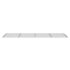 vidaXL Door Canopy Grey 350x100 cm Polycarbonate - Image 4