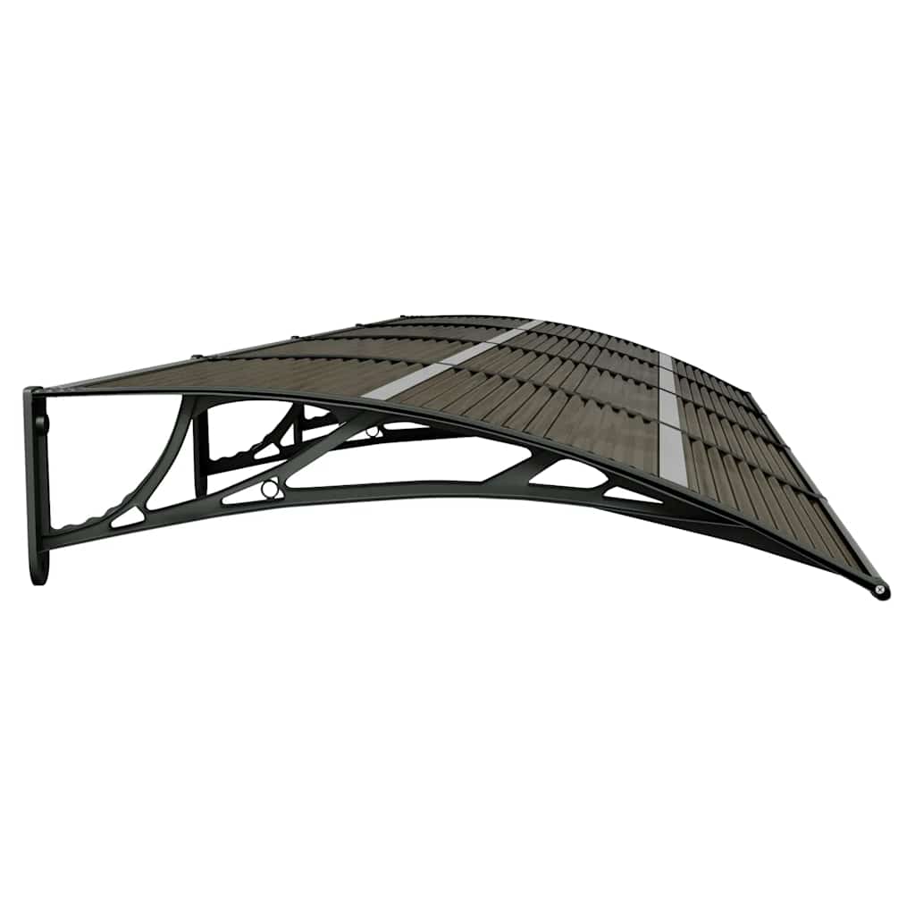 8720845680350_g_en_hd_3 vidaXL Door Canopy Black 350x100 cm Polycarbonate - Image 5