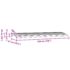 vidaXL Door Canopy Black 350x100 cm Polycarbonate - Image 7