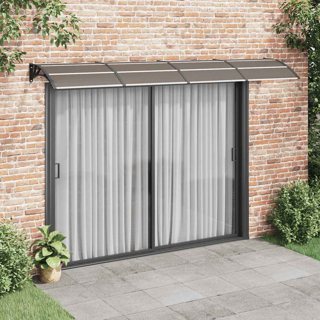 8720845680350_m_en_hd_1 vidaXL Door Canopy Black 350x100 cm Polycarbonate - Image 1