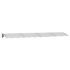 vidaXL Door Canopy Grey and Transparent 400x75 cm Polycarbonate - Image 2