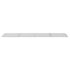 vidaXL Door Canopy Grey and Transparent 400x75 cm Polycarbonate - Image 4