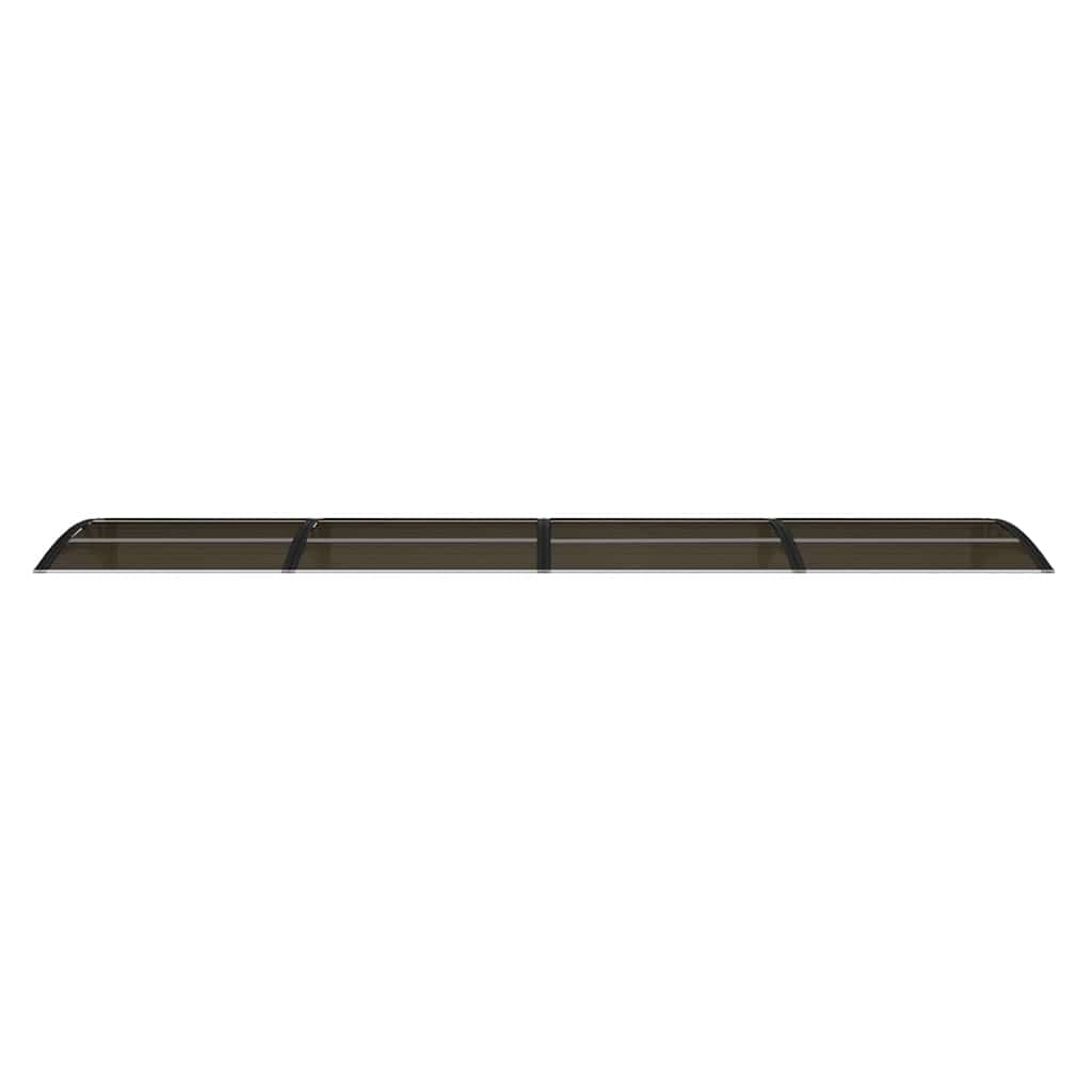 8720845680381_g_en_hd_2 vidaXL Door Canopy Black 400x75 cm Polycarbonate - Image 4
