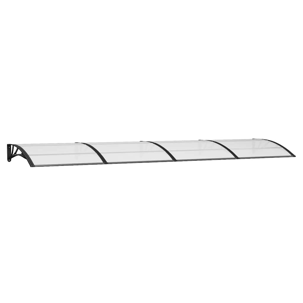 8720845680398_a_en_hd_1 vidaXL Door Canopy Black 400x100 cm Polycarbonate - Image 2