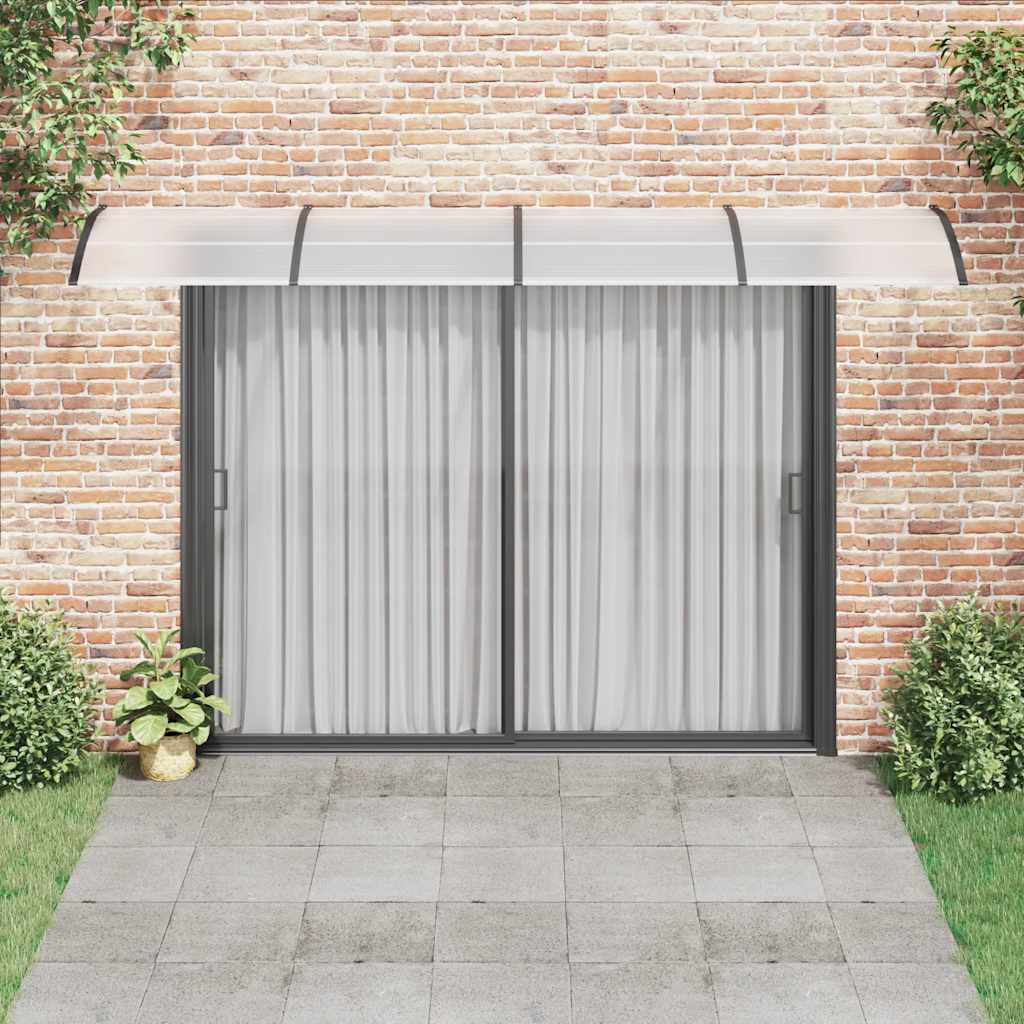 8720845680398_g_en_hd_1 vidaXL Door Canopy Black 400x100 cm Polycarbonate - Image 3