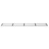 vidaXL Door Canopy Black 400x100 cm Polycarbonate - Image 4