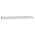 vidaXL Door Canopy Grey 400x100 cm Polycarbonate - Image 2