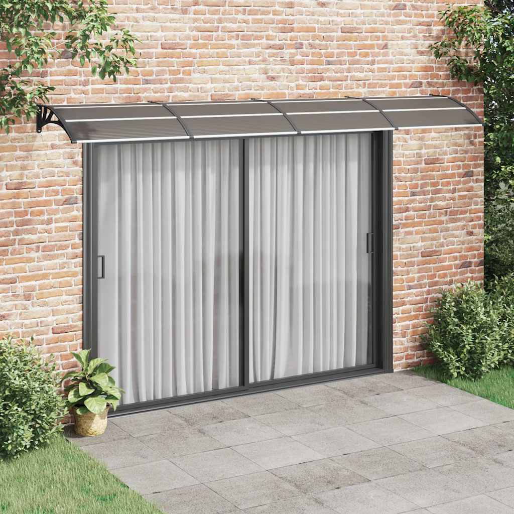 8720845680411_m_en_hd_1 vidaXL Door Canopy Black 400x100 cm Polycarbonate - Image 1