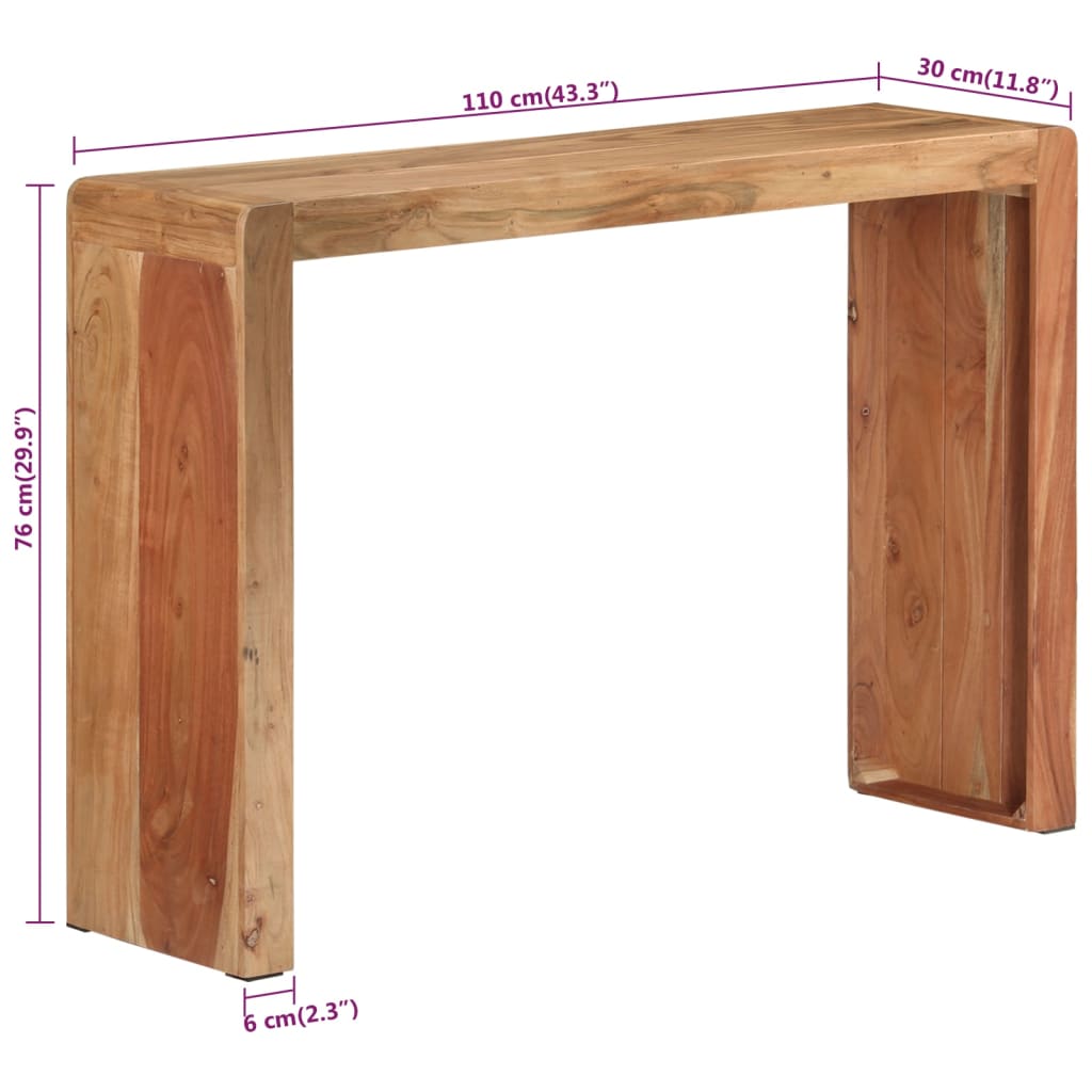 8720845680725_g_en_hd_6 vidaXL Console Table 110x30x76 cm Solid Wood Acacia - Image 8