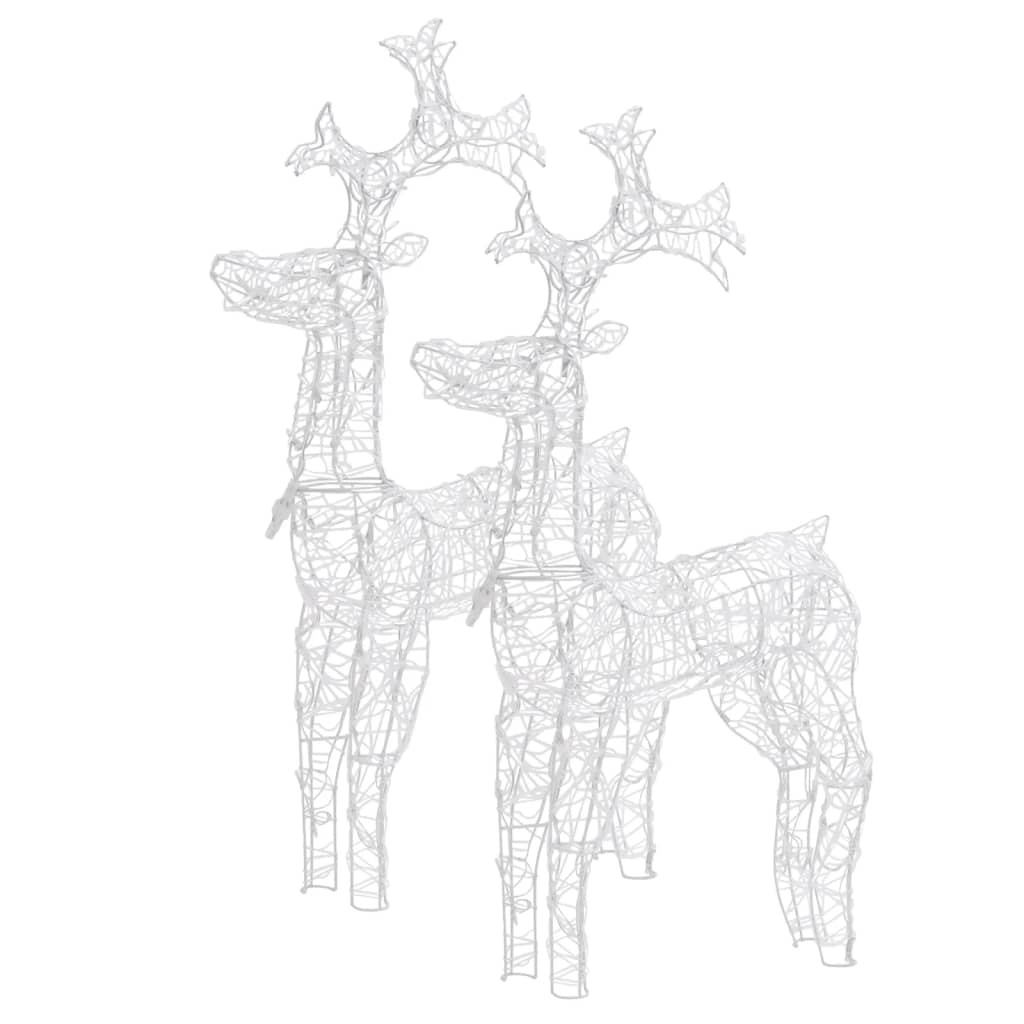 8720845681210_g_en_hd_2 vidaXL Reindeer Christmas Decorations 2 pcs 60x16x100 cm Acrylic - Image 4