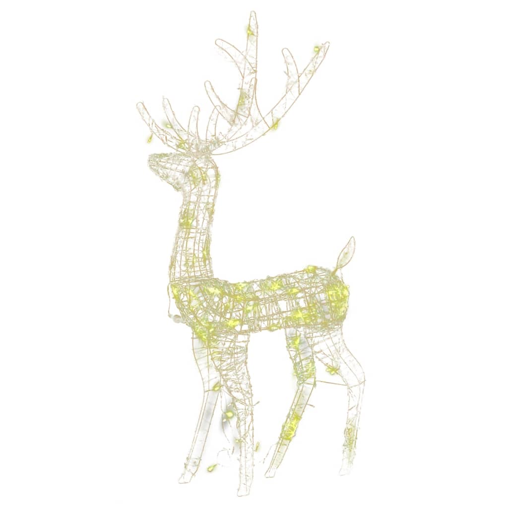 8720845681272_g_en_hd_1 vidaXL Acrylic Reindeer Christmas Decorations 2 pcs 120 cm Warm White - Image 3