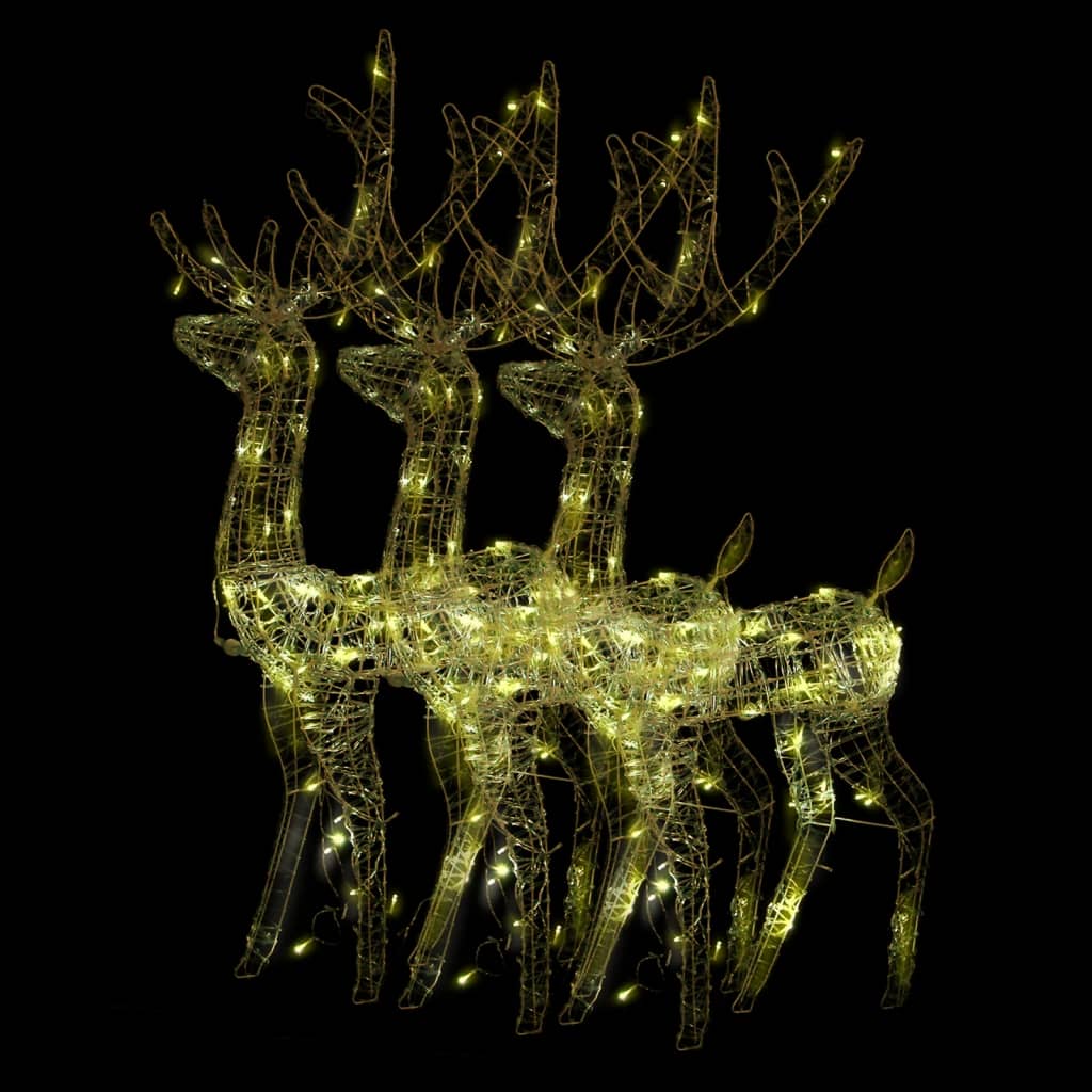 8720845681289_a_en_hd_1 vidaXL Acrylic Reindeer Christmas Decorations 3 pcs 120 cm Warm White - Image 2