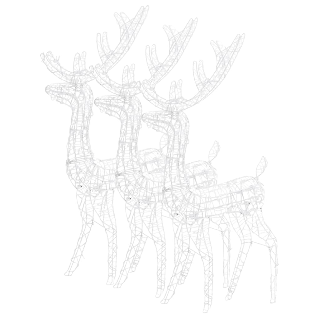 8720845681319_g_en_hd_2 vidaXL Acrylic Reindeer Christmas Decorations 3 pcs 120 cm Cold White - Image 4