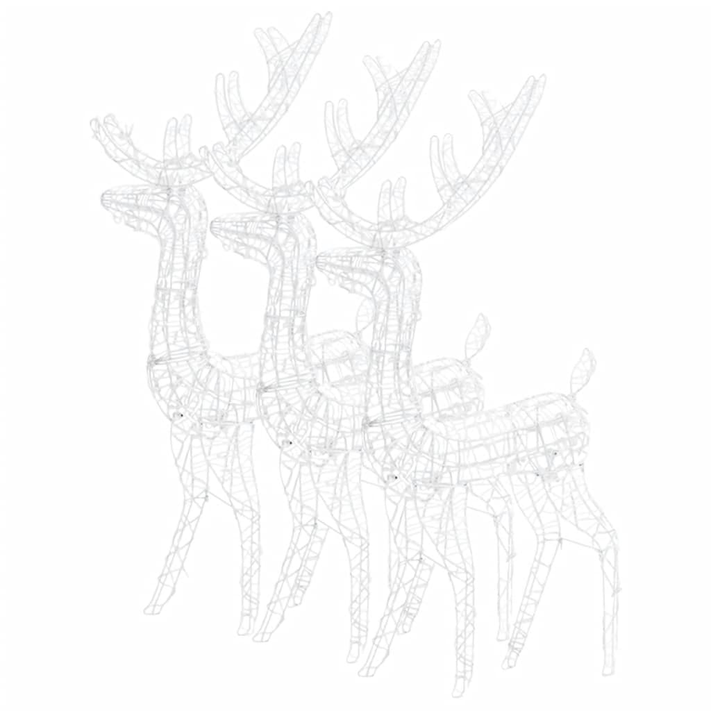 8720845681340_g_en_hd_2 vidaXL Acrylic Reindeer Christmas Decorations 3 pcs 120 cm Blue - Image 4