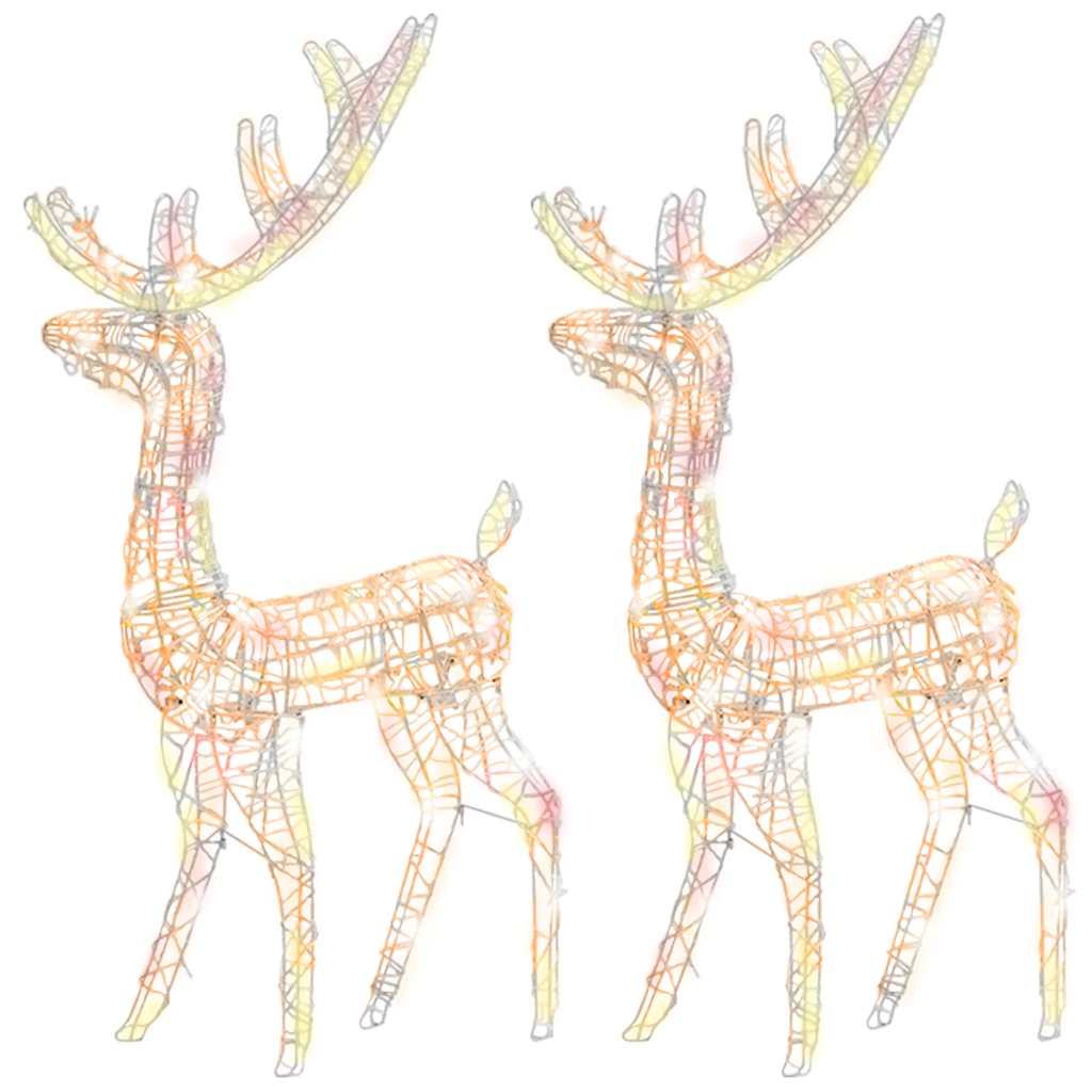 8720845681364_g_en_hd_1 vidaXL Acrylic Reindeer Christmas Decorations 2 pcs 120cm Multicolour - Image 3