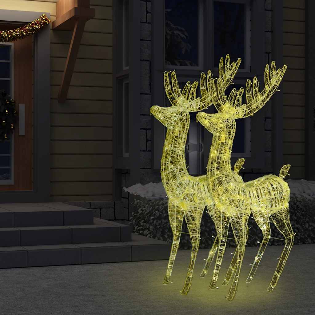 8720845681395_g_en_hd_4 vidaXL XXL Acrylic Christmas Reindeers 250 LED 2 pcs 180 cm Warm White - Image 6