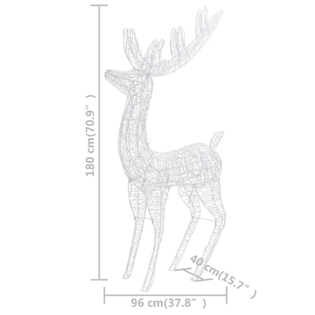 8720845681395_g_en_hd_7 vidaXL XXL Acrylic Christmas Reindeers 250 LED 2 pcs 180 cm Warm White - Image 8