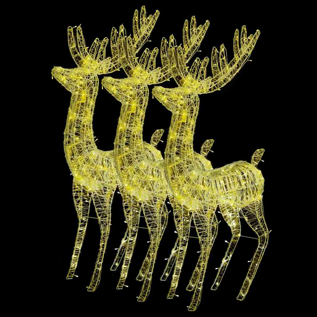 8720845681401_g_en_hd_2 vidaXL XXL Acrylic Christmas Reindeers 250 LED 3 pcs 180 cm Warm White - Image 4
