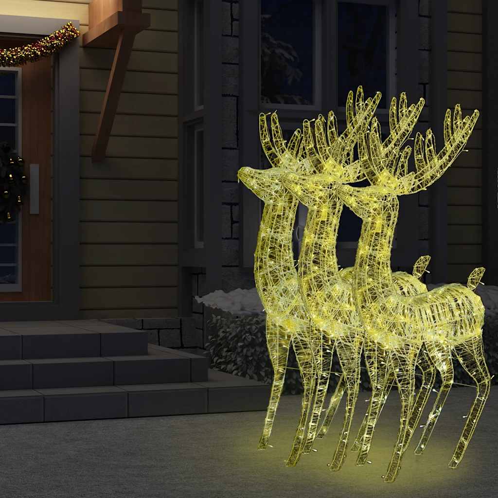 8720845681401_g_en_hd_5 vidaXL XXL Acrylic Christmas Reindeers 250 LED 3 pcs 180 cm Warm White - Image 7