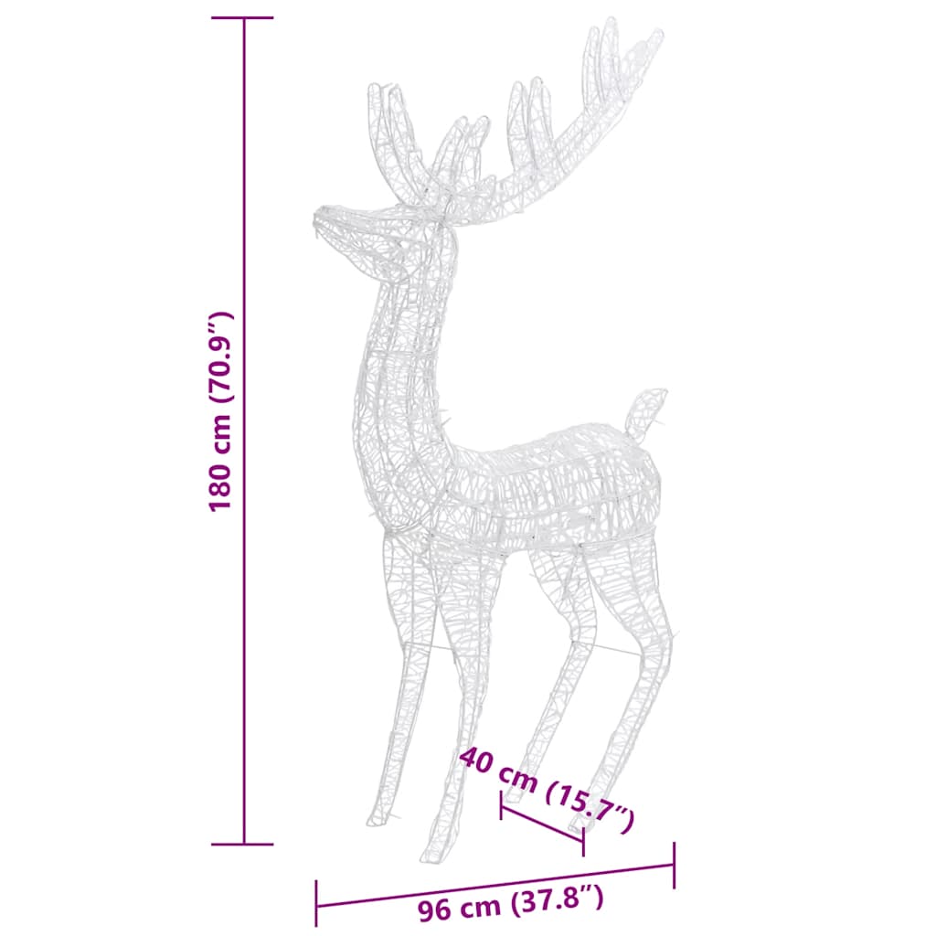 8720845681401_g_en_hd_8 vidaXL XXL Acrylic Christmas Reindeers 250 LED 3 pcs 180 cm Warm White - Image 9