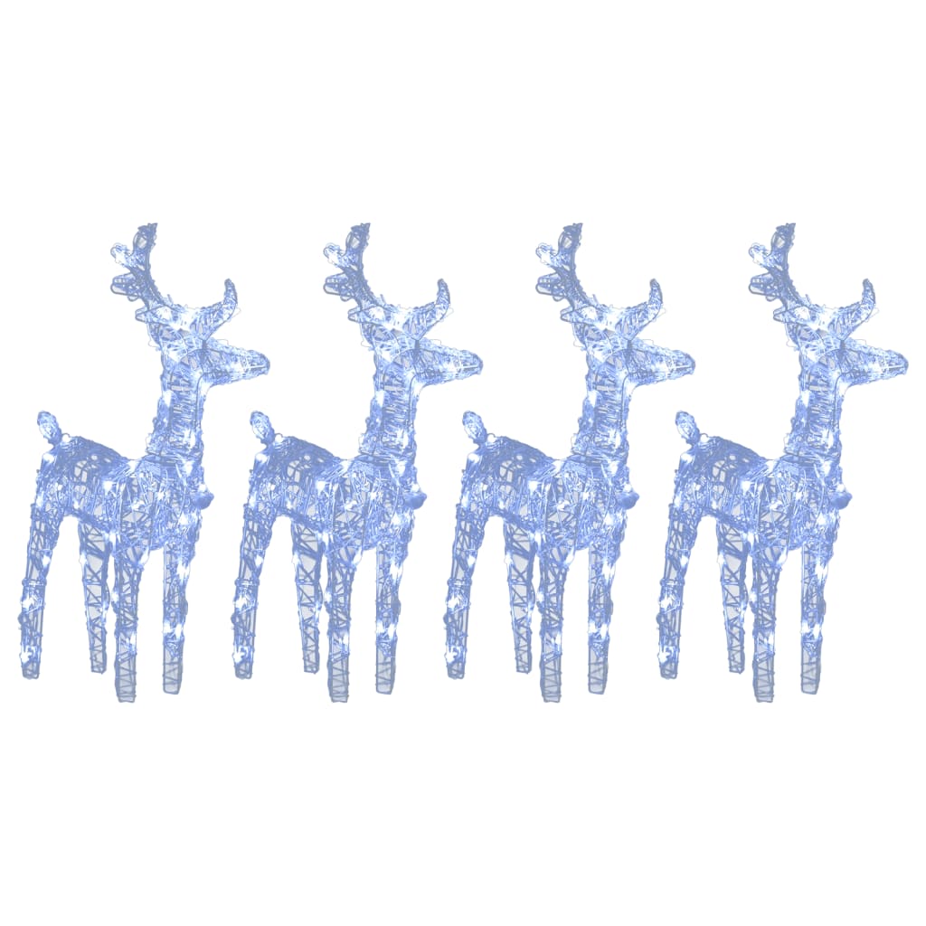8720845681739_a_en_hd_1 vidaXL Christmas Reindeers 4 pcs Cold White 160 LEDs Acrylic - Image 2
