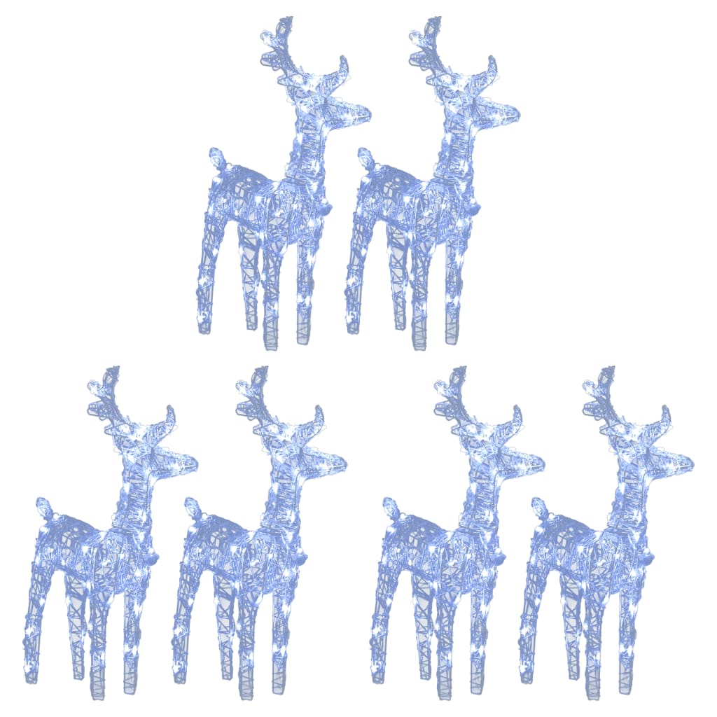 8720845681746_a_en_hd_1 vidaXL Christmas Reindeers 6 pcs Cold White 240 LEDs Acrylic - Image 2