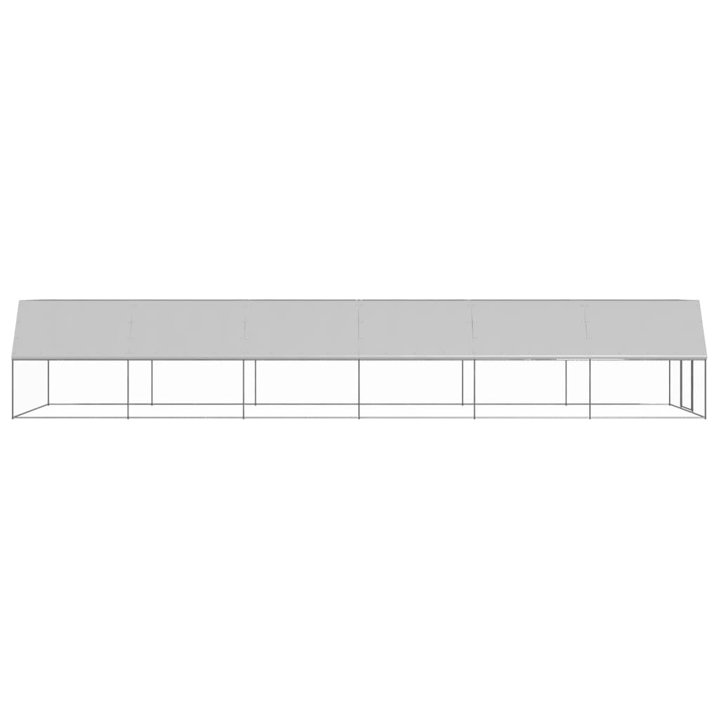 8720845682620_g_en_hd_2 vidaXL Outdoor Chicken Cage 3x12x2 m Galvanised Steel - Image 3