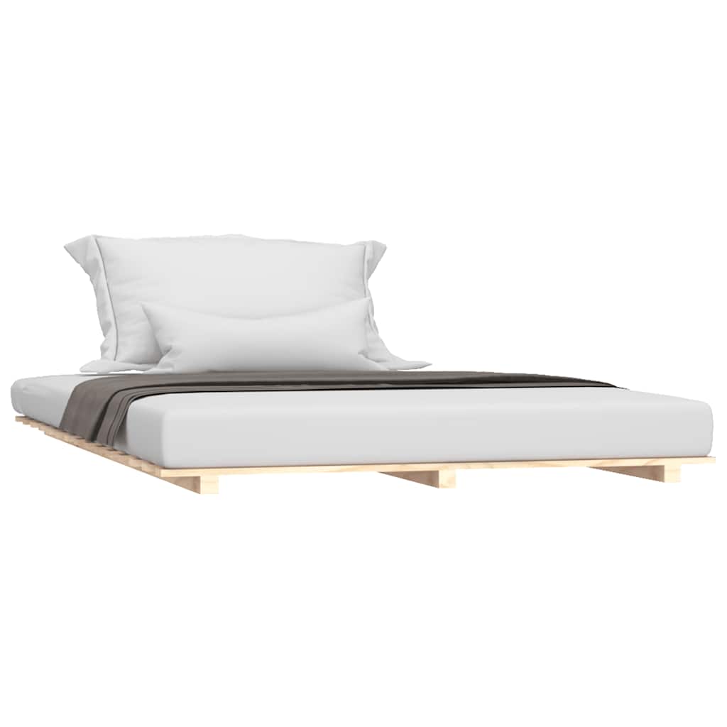 8720845682910_g_en_hd_1 vidaXL Bed Frame without Mattress 150x200 cm Solid Wood Pine - Image 3