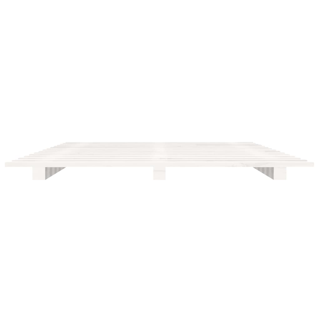 8720845682927_g_en_hd_3 vidaXL Bed Frame without Mattress White 150x200 cm Solid Wood Pine - Image 5