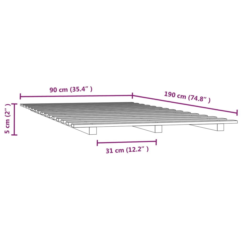 8720845683061_g_en_hd_6 vidaXL Bed Frame without Mattress 90x190 cm Solid Wood Pine - Image 8