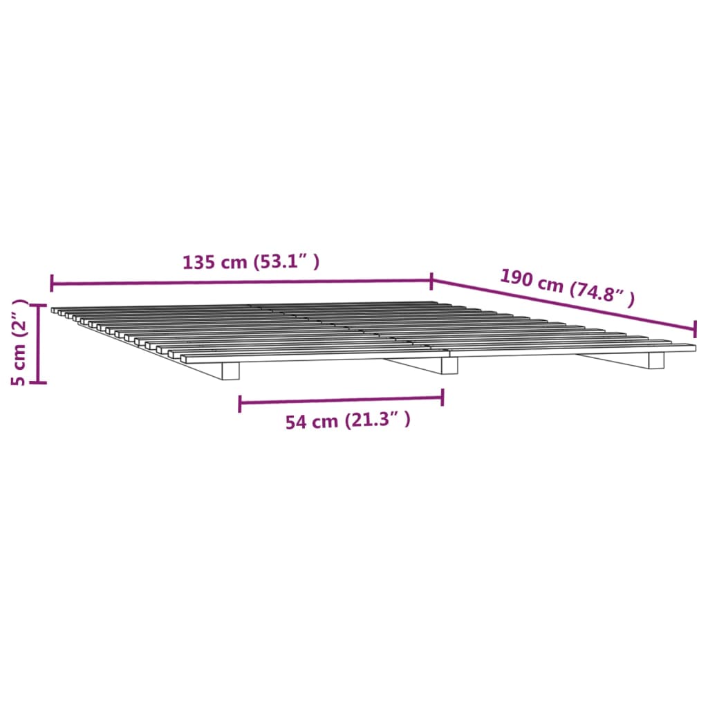 8720845683269_g_en_hd_6 vidaXL Bed Frame without Mattress 135x190 cm Solid Wood Pine - Image 8