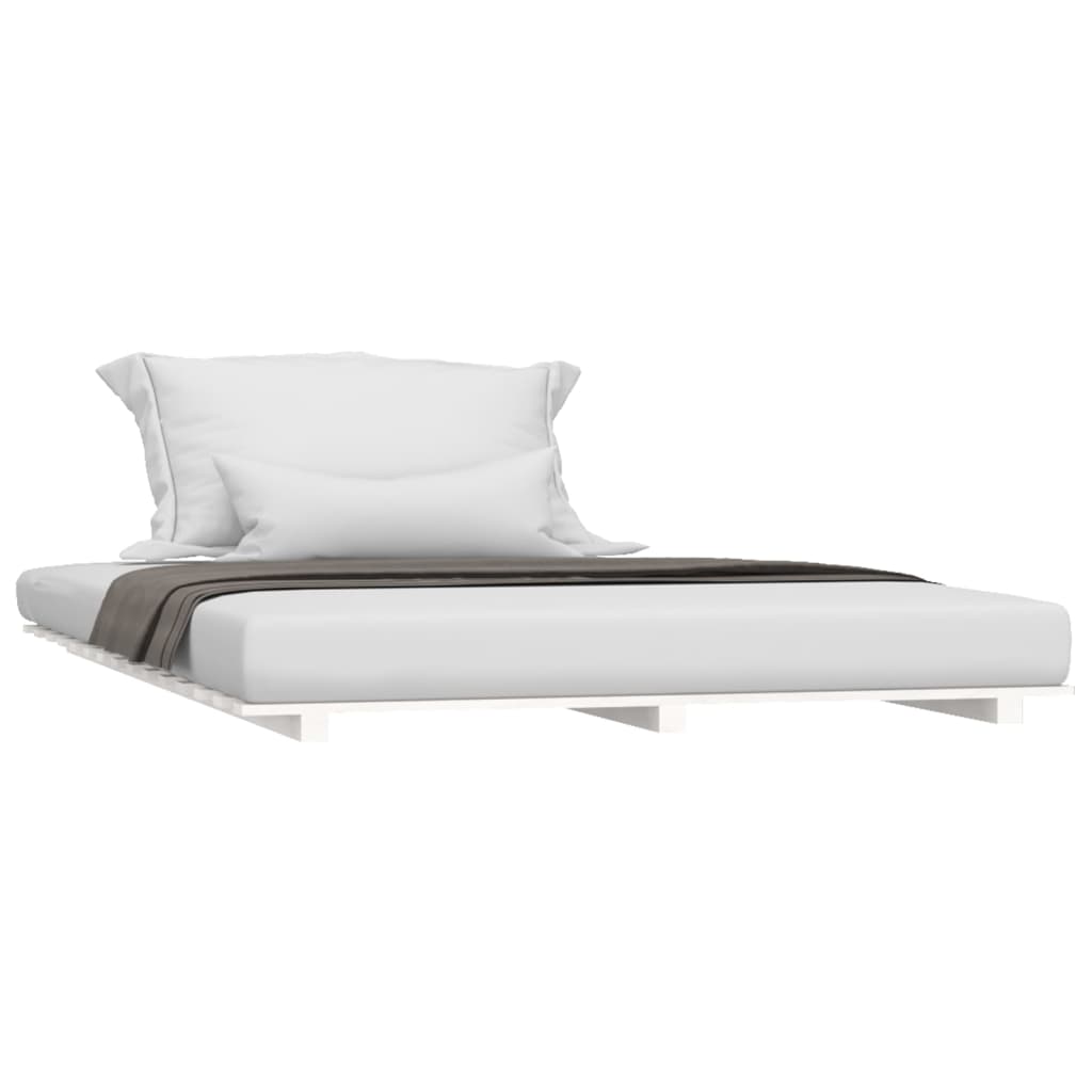 8720845683276_g_en_hd_1 vidaXL Bed Frame without Mattress White 135x190 cm Solid Wood Pine - Image 3