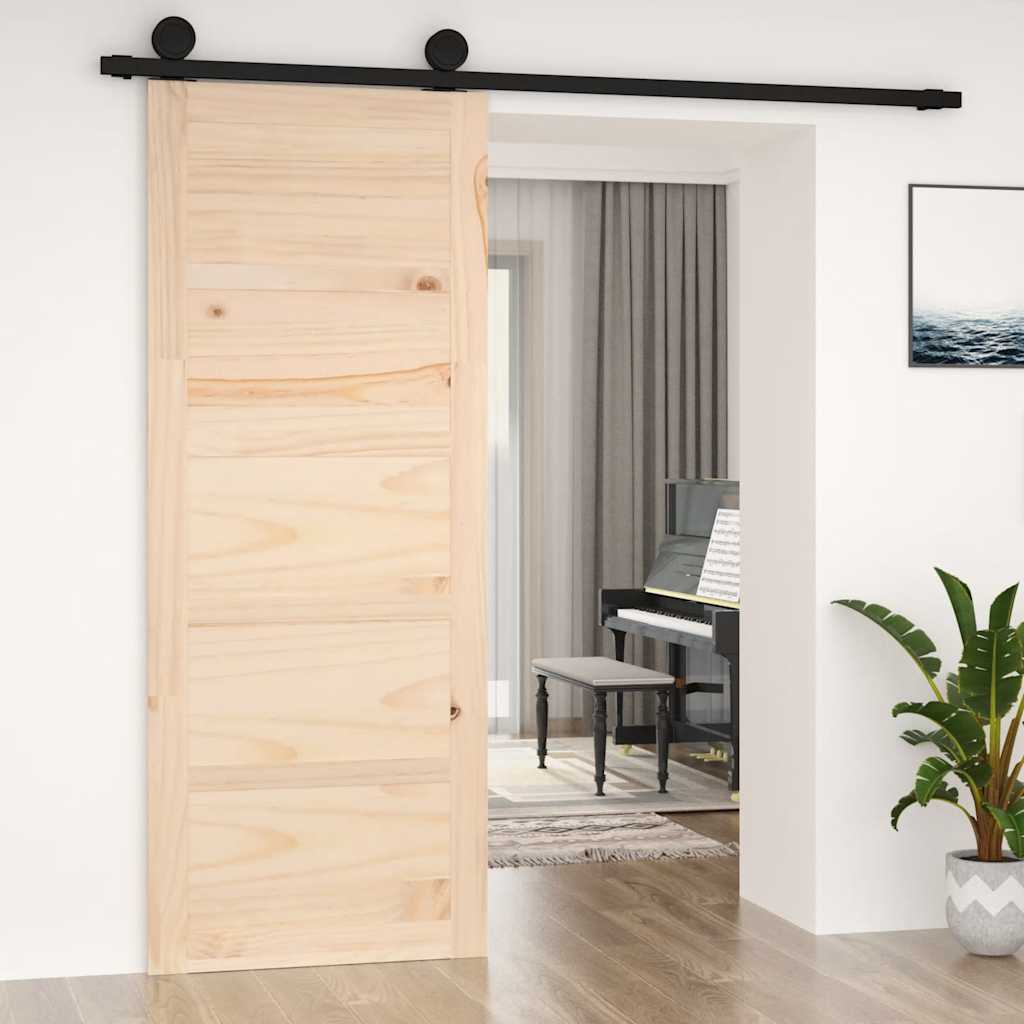 8720845683313_g_en_hd_1 vidaXL Barn Door 80x1.8x204.5 cm Solid Wood Pine - Image 3