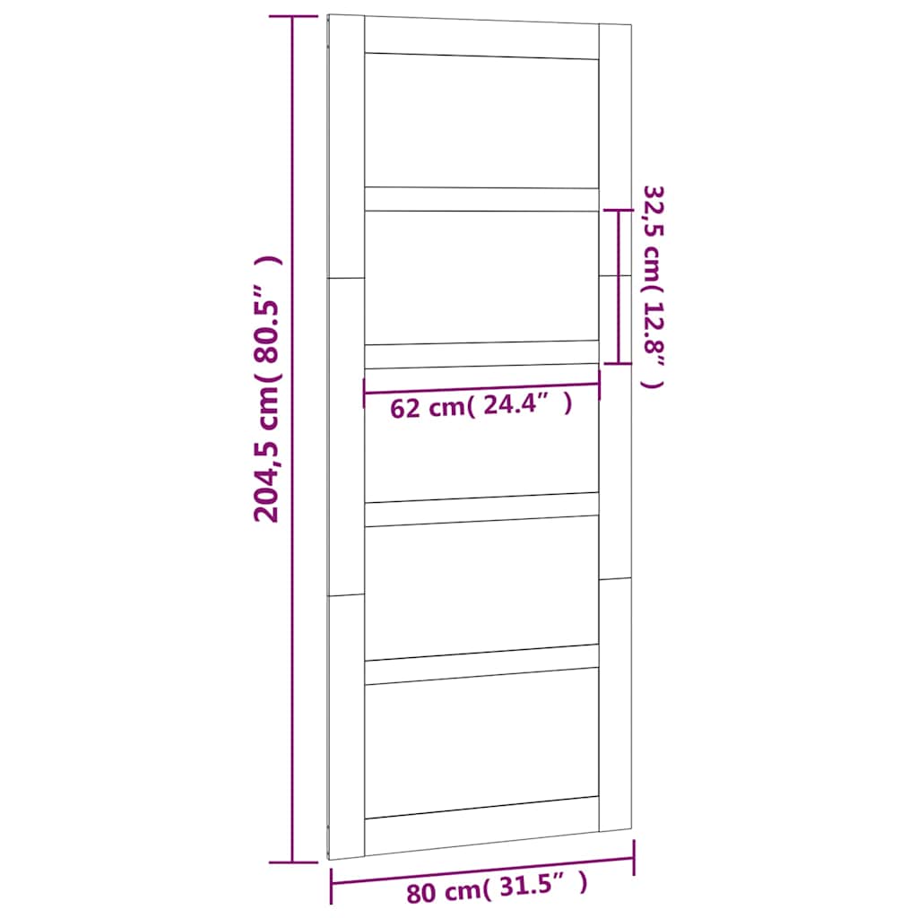 8720845683313_g_en_hd_4 vidaXL Barn Door 80x1.8x204.5 cm Solid Wood Pine - Image 6