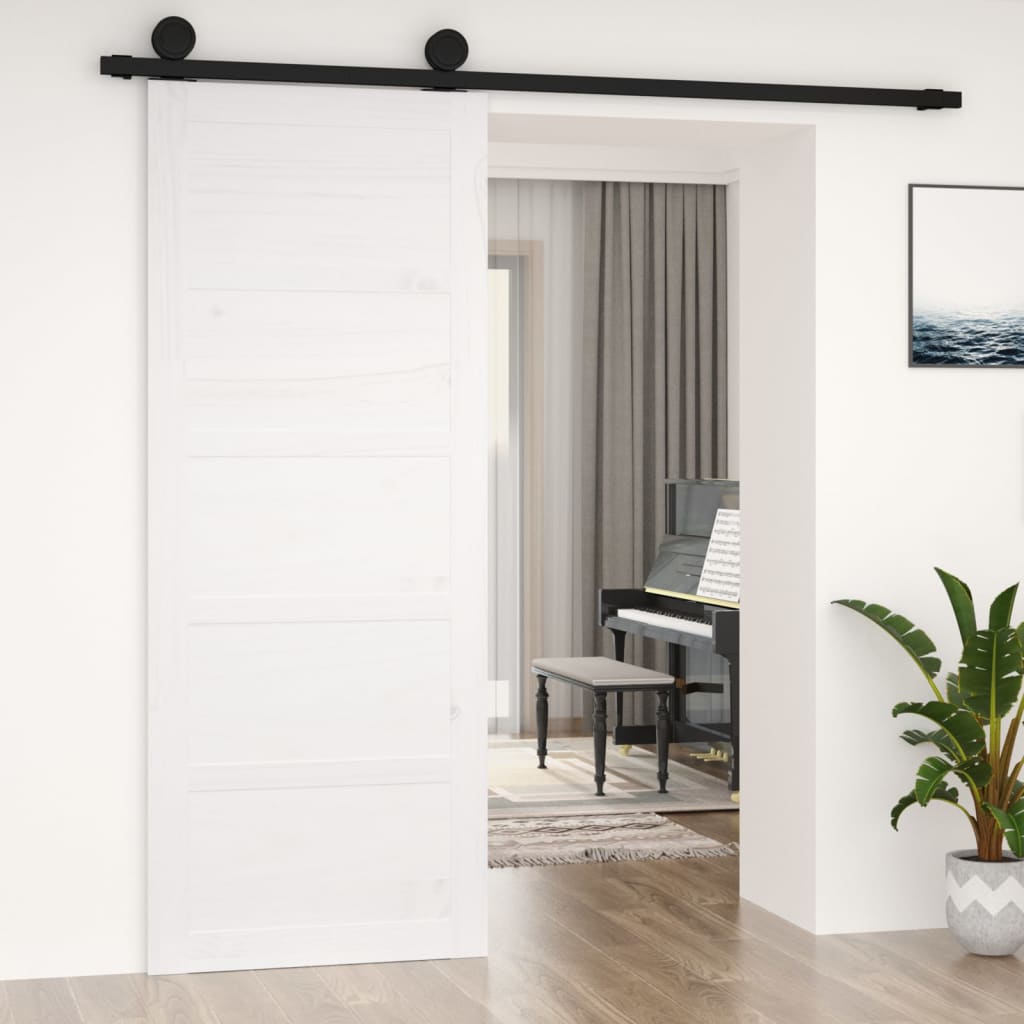 8720845683320_g_en_hd_1 vidaXL Barn Door White 80x1.8x204.5 cm Solid Wood Pine - Image 3