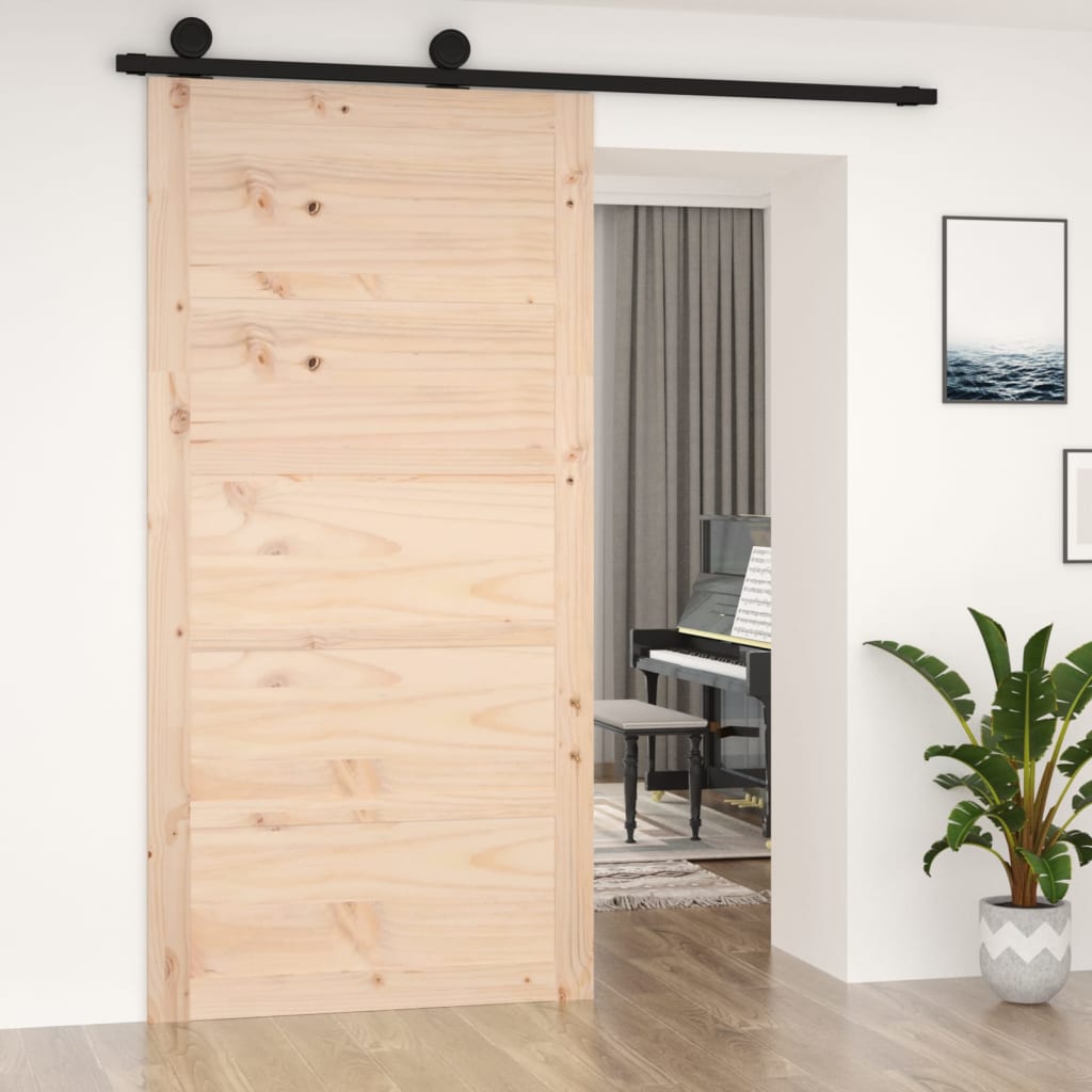 8720845683412_g_en_hd_1 vidaXL Barn Door 100x1.8x204.5 cm Solid Wood Pine - Image 3
