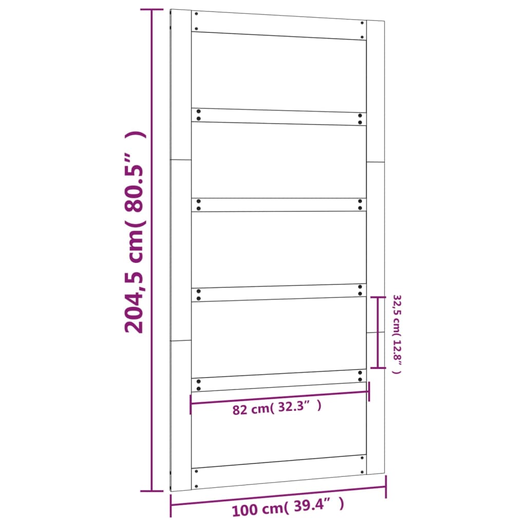 8720845683412_g_en_hd_5 vidaXL Barn Door 100x1.8x204.5 cm Solid Wood Pine - Image 7