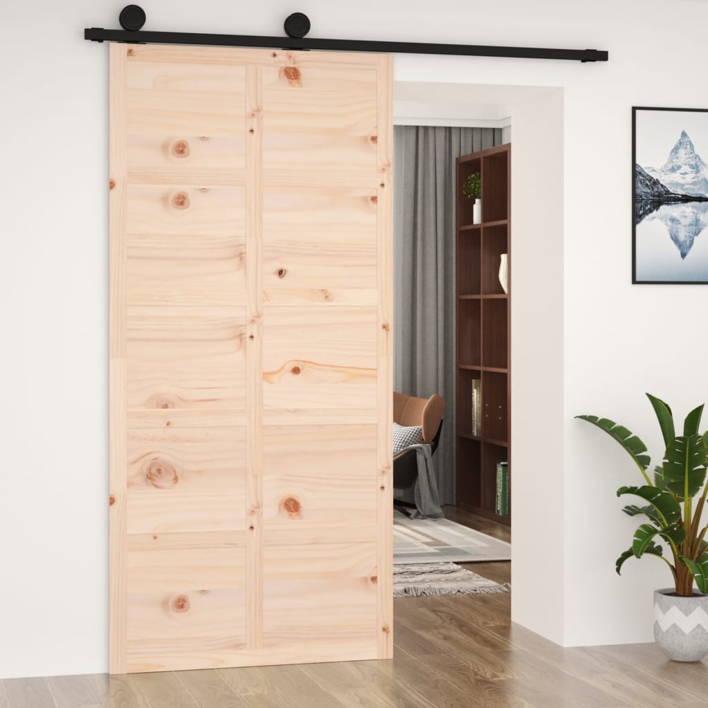 8720845683566_g_en_hd_1 vidaXL Barn Door 100x1.8x214 cm Solid Wood Pine - Image 3